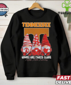 Official Tennessee Volunteers Gnome One Fights Alone 2024 Shirt