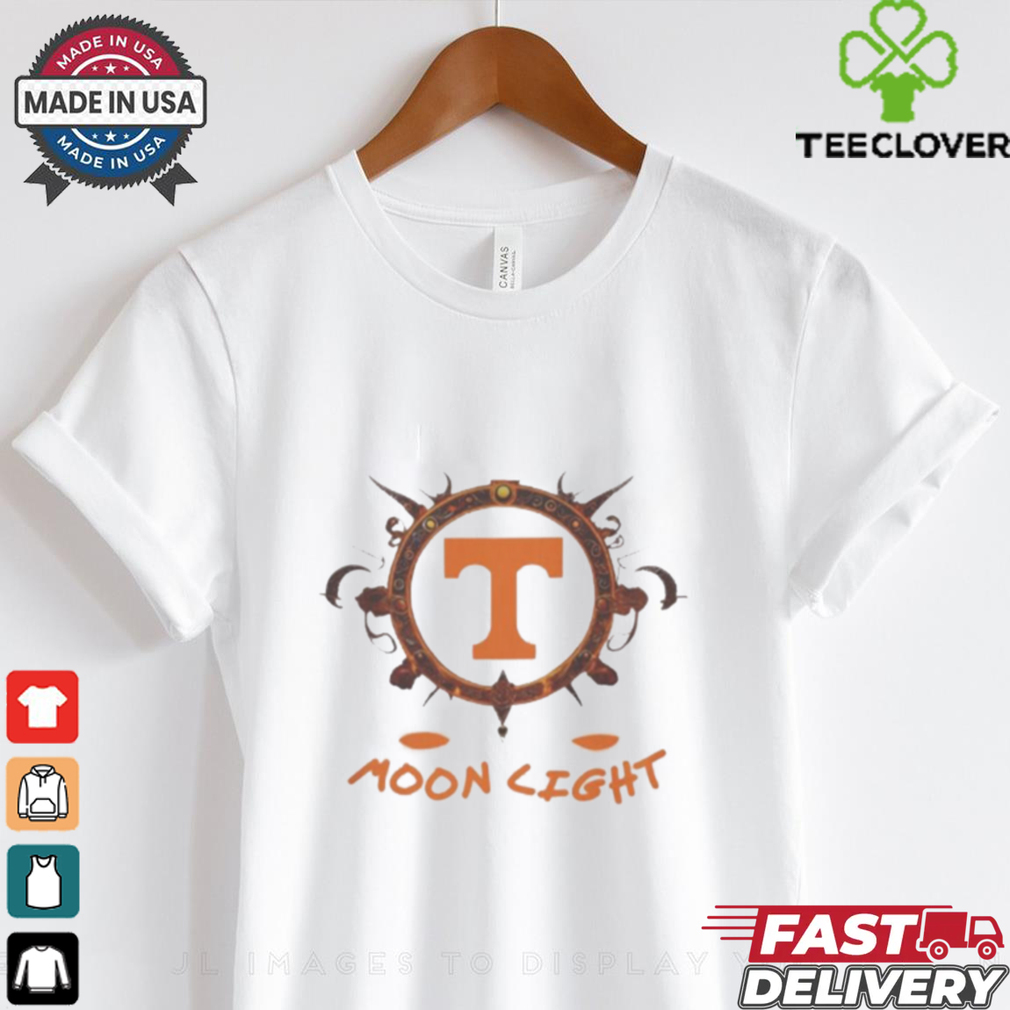 Official Tennessee Volunteers Moon Light 2024 Logo t shirt Official Tennessee Volunteers Moon Light 2024 Logo t shirt