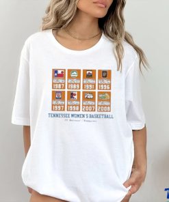 Official Tennessee Women’s Basketball 8x National Champions T Shirt