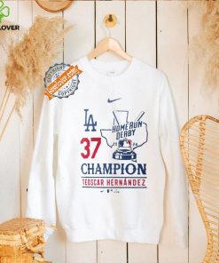 Official Teoscar Hernandez Los Angeles Dodgers Nike 2024 MLB Home Run Derby Champion T Shirt