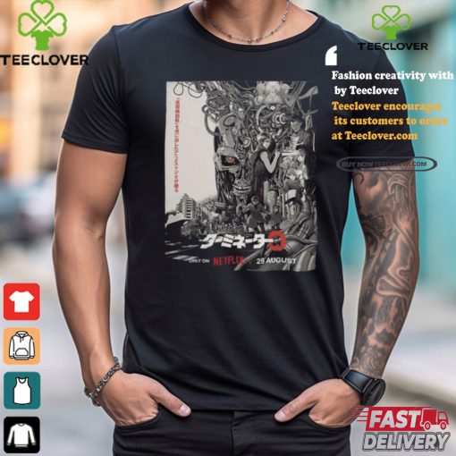 Official Terminator Zero Anime New Design Fan shirt