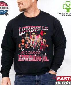 Official Terrence Edwards Jr. Louisville Cardinals 90s Graphic t shirt