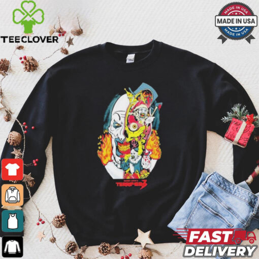 Official Terror Threads Terrifier 3 Season Of Slaughter T shirt