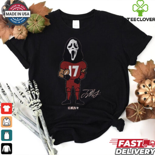 Official Terry McLaurin Scary Terry Mask Washington Commanders NFL Signature t shirt