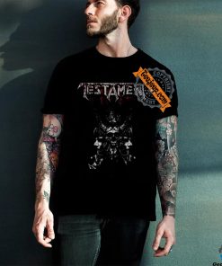 Official Testament Merch Shop Skull Blood Shirt