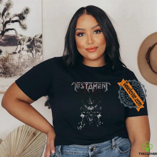 Official Testament Merch Shop Skull Blood Shirt