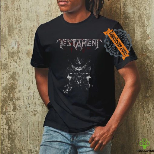 Official Testament Merch Shop Skull Blood Shirt