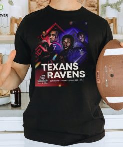 Official Texans vs Ravens 2023 2024 NFL Divisional Game Shirt 2 Official Texans vs Ravens 2023 2024 NFL Divisional Game Shirt