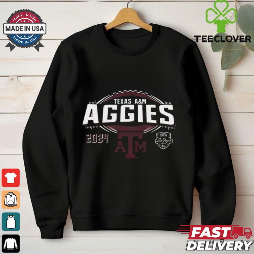 Official Texas A&M Aggies 2024 SRS Las Vegas Bowl NCAA t shirt Official Texas A&M Aggies 2024 SRS Las Vegas Bowl NCAA t shirt