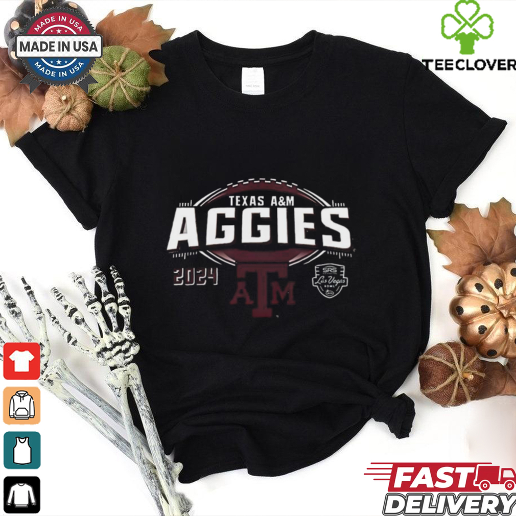 Official Texas A&M Aggies 2024 SRS Las Vegas Bowl NCAA t shirt Official Texas A&M Aggies 2024 SRS Las Vegas Bowl NCAA t shirt