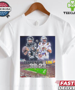Official Texas A&M Aggies 38 – 23 LSU Tigers A&M takes LSU at home Poster t shirt 2 Official Texas A&M Aggies 38 – 23 LSU Tigers A&M takes LSU at home Poster t shirt
