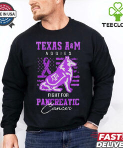 Official Texas A&M Aggies Fight For Pancreatic Cancer 2024 Shirt