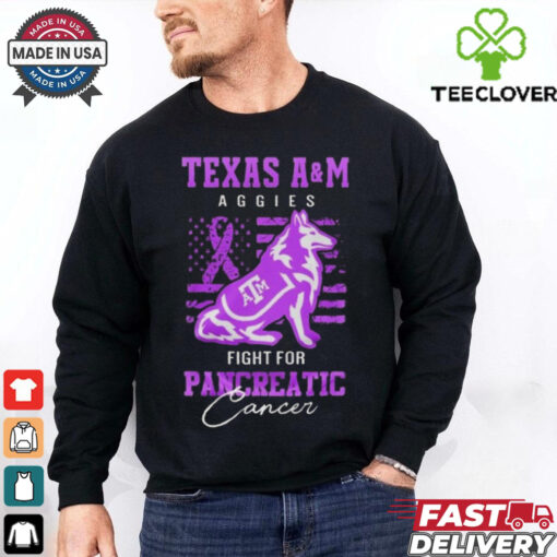 Official Texas A&M Aggies Fight For Pancreatic Cancer 2024 Shirt