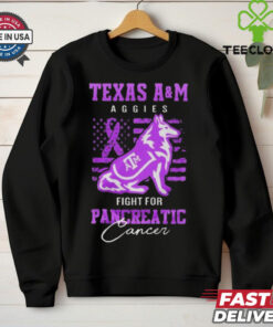 Official Texas A&M Aggies Fight For Pancreatic Cancer 2024 Shirt