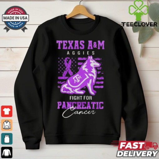 Official Texas A&M Aggies Fight For Pancreatic Cancer 2024 Shirt