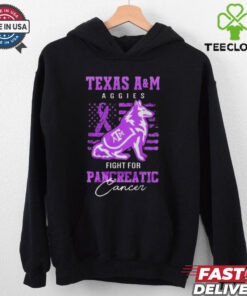 Official Texas A&M Aggies Fight For Pancreatic Cancer 2024 Shirt