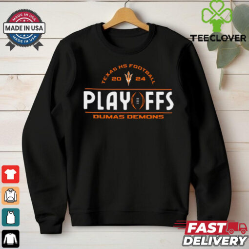 Official Texas HS Football Playoffs 2024 Dumas Demons t shirt