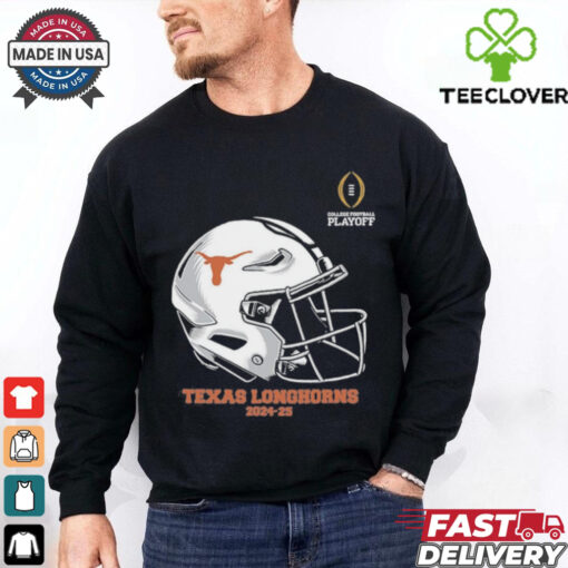 Official Texas Longhorns College Football Playoff 2025 Texas Helmet T shirts