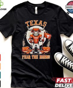 Official Texas Longhorns Football Fear The Horns Halloween shirt