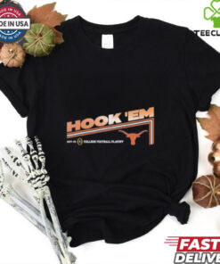 Official Texas Longhorns Hook’ Em College Football Playoff 2025 T shirts