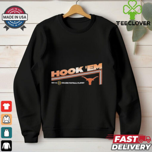 Official Texas Longhorns Hook’ Em College Football Playoff 2025 T shirts