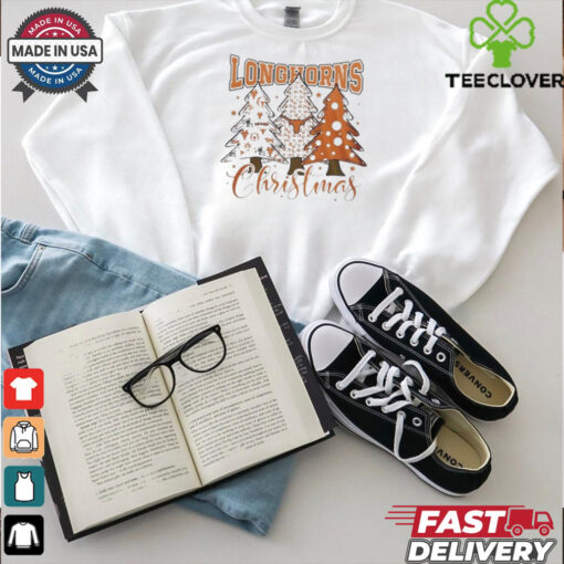 Official Texas Longhorns Merry Christmas And Happy New Year 2025 Shirt
