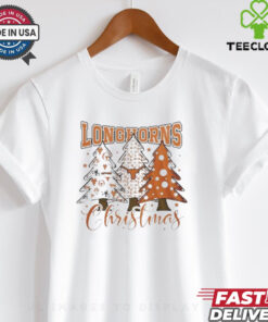 Official Texas Longhorns Merry Christmas And Happy New Year 2025 Shirt