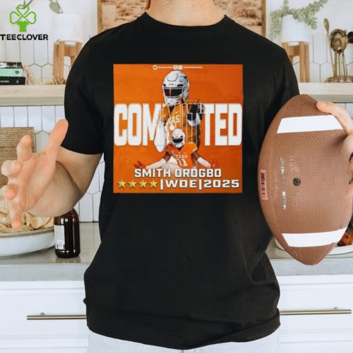 Official Texas Longhorns Smith Orogbo Commited WDE 2025 Shirt