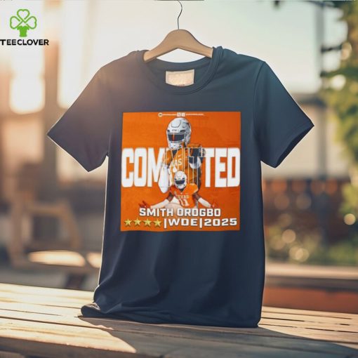 Official Texas Longhorns Smith Orogbo Commited WDE 2025 Shirt