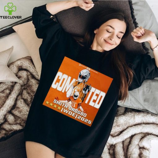Official Texas Longhorns Smith Orogbo Commited WDE 2025 Shirt