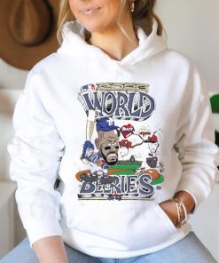 Official Texas Ranger Vs Arizona Diamondbacks 2023 World Series Cartoon Shirt