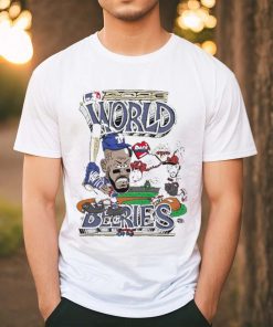 Official Texas Ranger Vs Arizona Diamondbacks 2023 World Series Cartoon Shirt