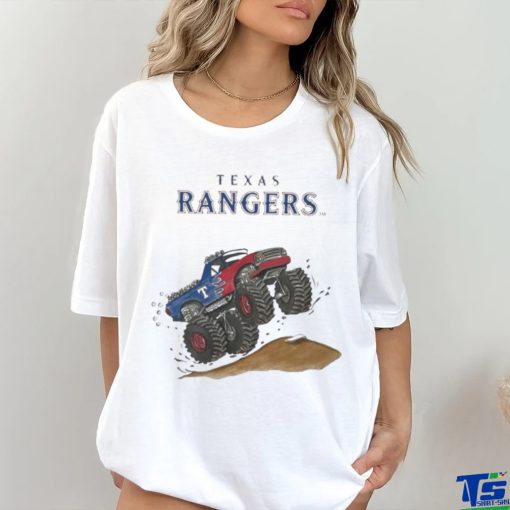 Official Texas Rangers Monster Truck MLB Shirt