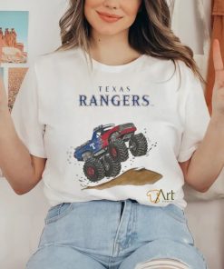 Official Texas Rangers Monster Truck MLB Shirt