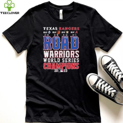 Official Texas Rangers Road Warriors World Series Champions 2023 Shirt