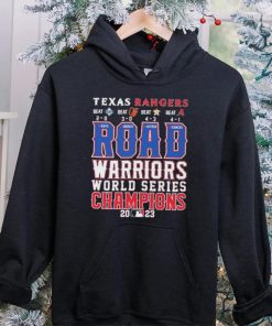 Official Texas Rangers Road Warriors World Series Champions 2023 Shirt