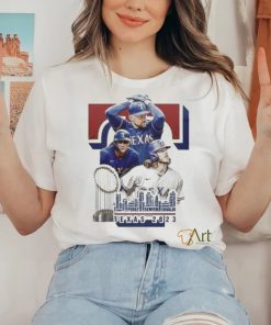Official Texas Rangers Skyline 2023 World Series Capital One Shirt 1 Official Texas Rangers Skyline 2023 World Series Capital One Shirt