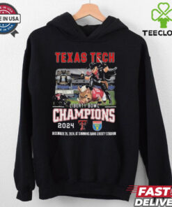 Official Texas Tech Liberty Bowl Champions 2024 Dec 26 At Simmons Bank Liberty Stadium Mascot t shirt