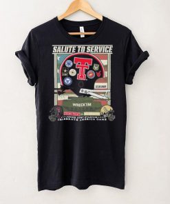 Official Texas Tech Red Raiders Vs UCF Knights 2023 Salute To Service Game Day Shirt