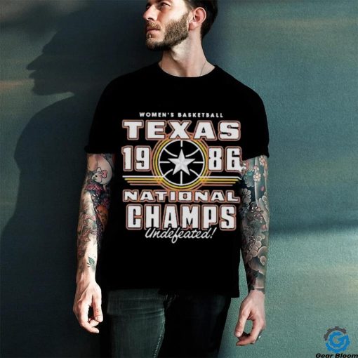 Official Texas Women’s Basketball 1986 National Champs Shirt