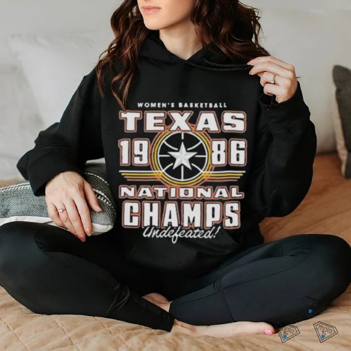 Official Texas Women’s Basketball 1986 National Champs Shirt