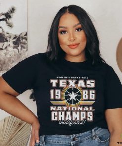 Official Texas Women’s Basketball 1986 National Champs Shirt