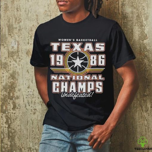 Official Texas Women’s Basketball 1986 National Champs Shirt