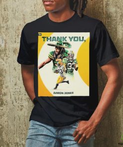 Official Thank You Aaron Jones 33 Has Contributed Green Bay Packers Shirt