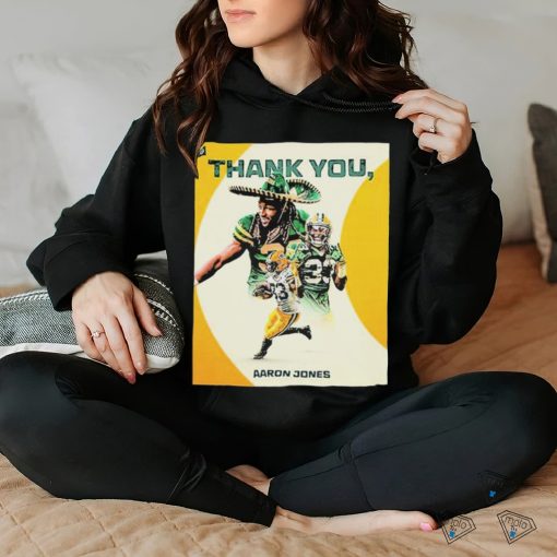 Official Thank You Aaron Jones 33 Has Contributed Green Bay Packers Shirt