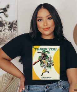 Official Thank You Aaron Jones 33 Has Contributed Green Bay Packers Shirt