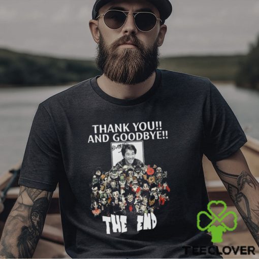 Official Thank You And Goodbye Akira Toriyama Dragon Ball The End Shirt