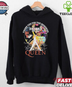 Official Thank You For The Memories 55 Years 1970 2025 The Queen Band T Shirt