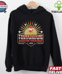 Official Thanksgiving Throwdown Wrestling Tournament 2024 Shirt