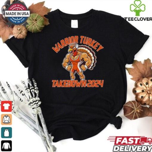 Official Thanksgiving Warrior Turkey Takedown 2024 Shirt